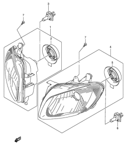 AN650 (ABS) Фара