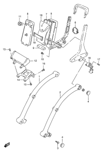 VS1400 Frame handle grip