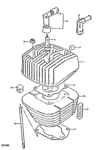 GP125 Цилиндр