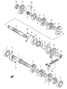 VL250 Трансмиссия