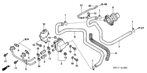 FMX650 Воздушный клапан всасывания