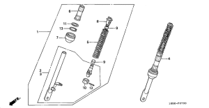 Z50J Передние аммортизаторы