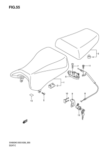SV650 Пружина