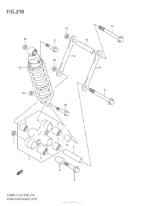 VZ800 Rear Cushion Lever (Vl800T  E28)