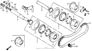 CM400 Валансирный вал