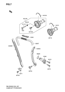 RM-Z250 Распредвал