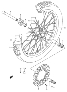 DR-Z400 Transom + tube