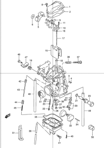 DR250 Carburetor assy