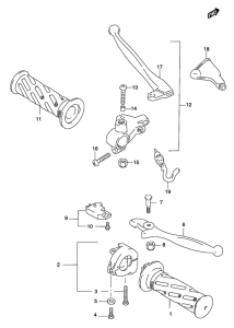 AY50 Зажим рукоятки
