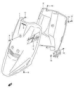 AG100 Щиток облицовочный