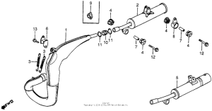 CR250R Muffler 81-82