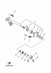 MTT690P-AB Вал переключения