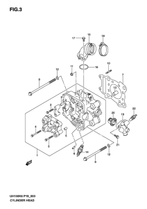 UH150 Головка цилиндров