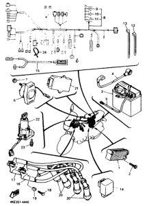 XJ600N Электрика 1