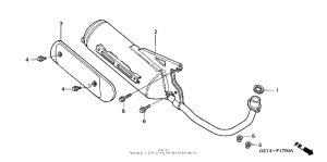 CHF50A Глушитель