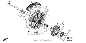 VT1300CT Front wheel (1)