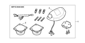 GL1500SE Rear speaker