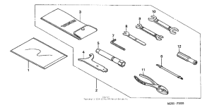 GL1500CD Инструмент