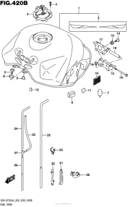 GSX-S750 (ABS) Fuel Tank (For Ysf)