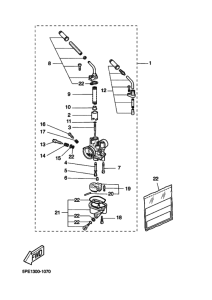 YQ50L Carburetor assy