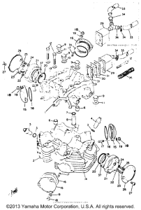 XS1 Cylinder head - cylinder head cover