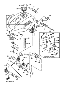 YZF-R1 Tank fuel