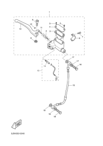 YH50 Главный тормозной цилиндр