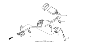 CB50 Cdi unit + ignition coil