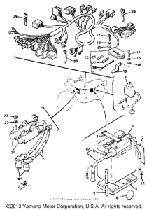XS400SG Электрика