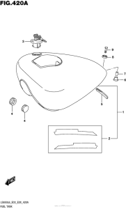 LS650 Fuel Tank (Ls650L6 E03)