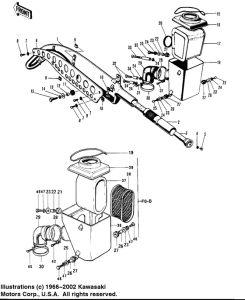  Air cleaner / muffler