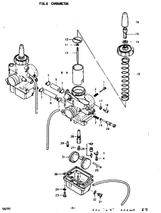 SB200 Carburetor assy