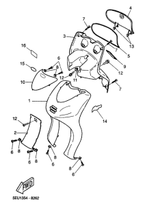 YH50 Ветровое стекло