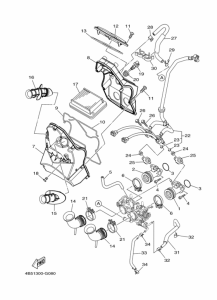 XP500 Впускная система