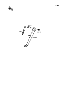 EL250 Подножка