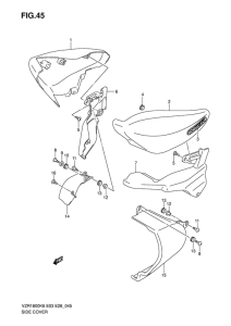VZR1800 Боковая крышка