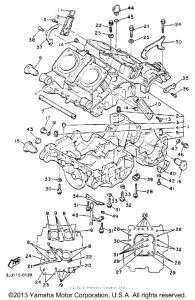 XVZ13DD Картер двигателя