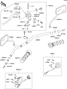 ZR750 Руль