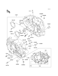  Картер двигателя
