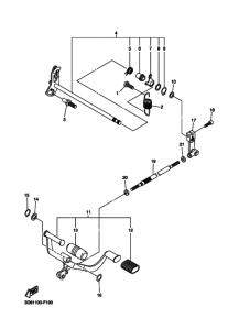 XVS1300A Shaft shift