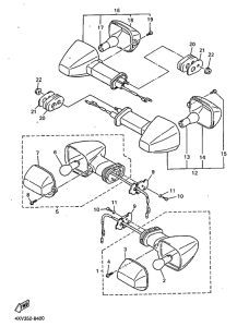YZF-R1 Поворотники