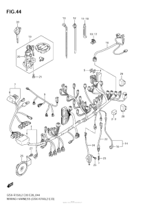 GSX-R750 Wiring Harness (Gsx-R750 L2 E33)