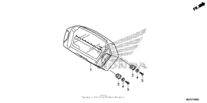 CTX700N DCT Спидометр