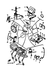 FZR1000 FZR1000E Equipo electrico