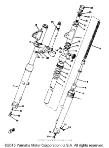 DS7 Передняя вилка