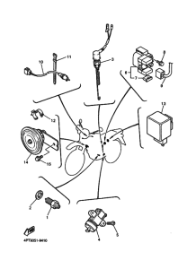 XT600E Equipo electrico