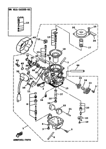 XC125 Карбюратор