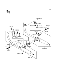 EJ650 Глушитель