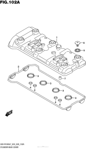 GSX-R1000 Крышка головки цилиндров