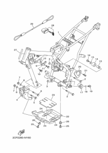 TT-R125L Frame comp